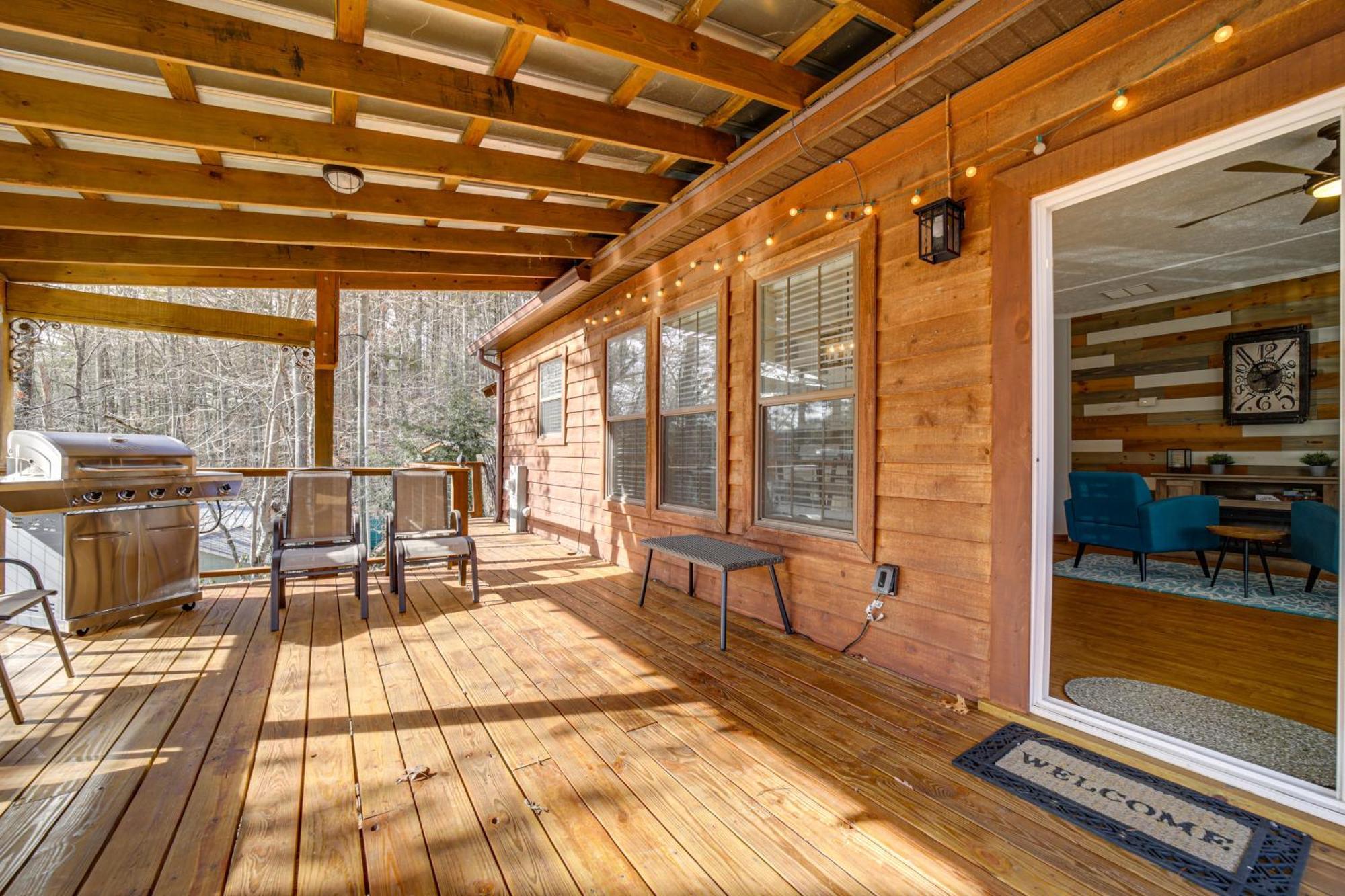 Lakeside Cashiers Cabin With Private Boat Dock! Cullowhee المظهر الخارجي الصورة